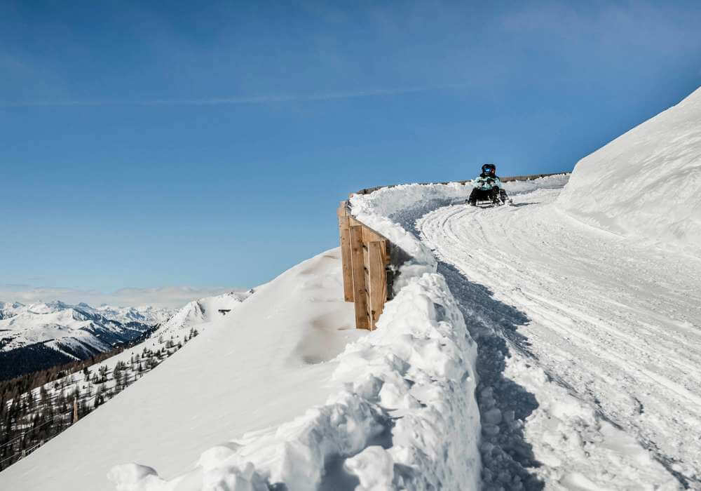  Rodeln und Langlaufen: Abwechslungsreicher Skiurlaub Gitschberg/Jochtal